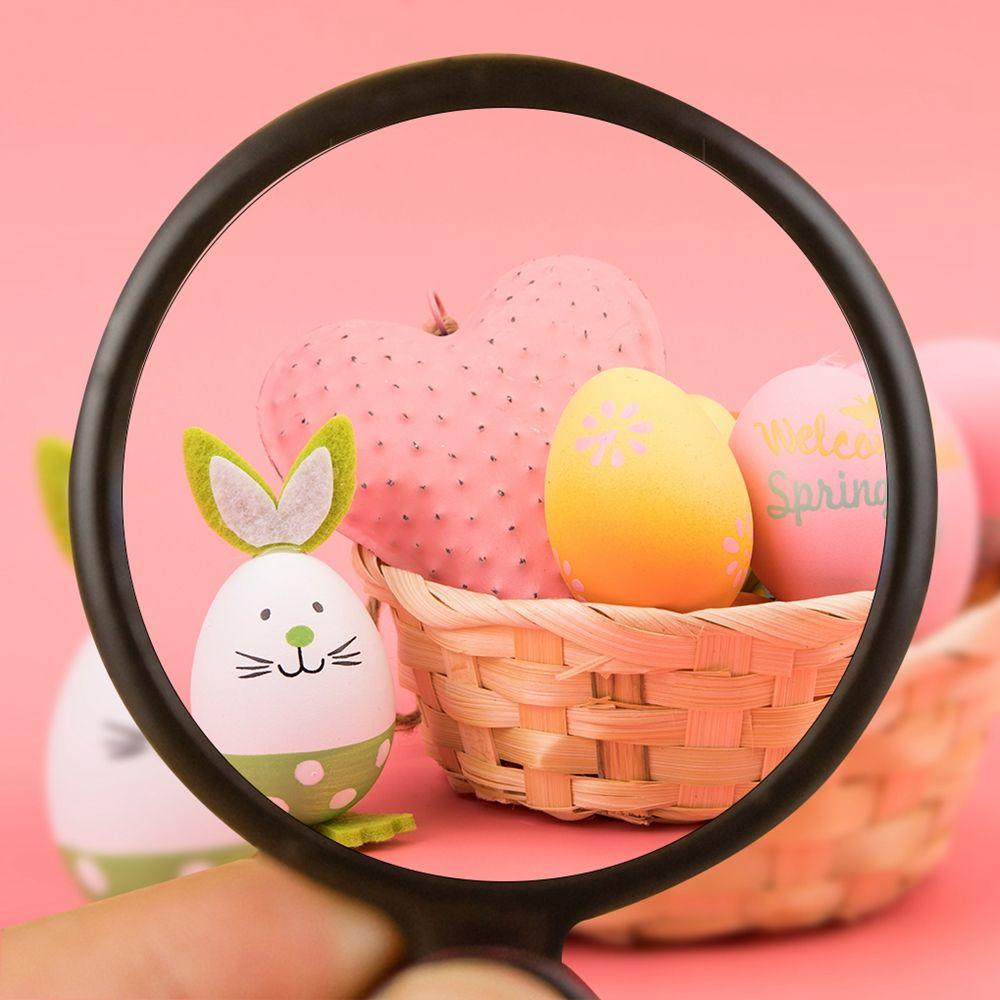 Pocket 8x Handheld Reading Newspaper 50mm Jewelry Magnifier Magnifying Glass Gift Loupe