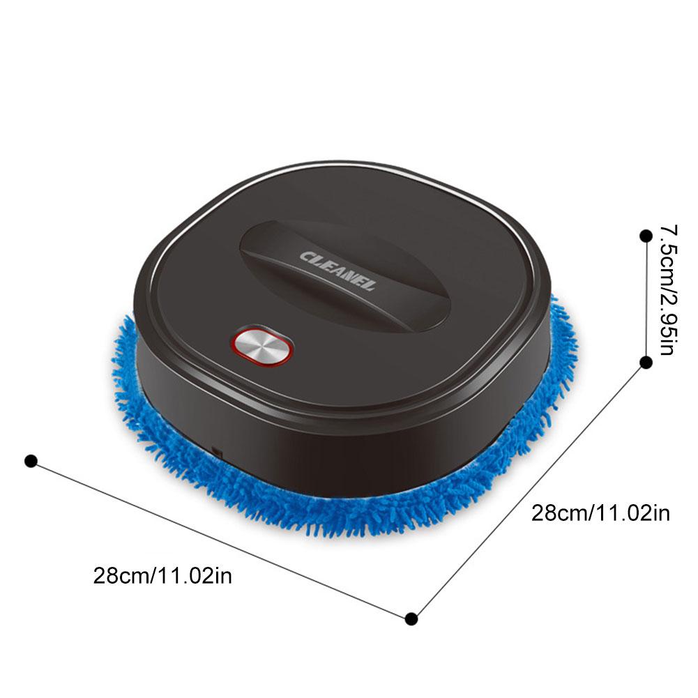 USB Rechargeable Dry Wet Fully Automatic Mopping Machine Slim Mopping Cleaners Intelligent Mopping Robot for Pet Hair Floor