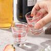 Shot Glass Measuring Cup, Thick Base Liquid Measuring Cup for Espresso Shot Glass,Measuring Glasses,4 Different Units of Measure