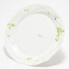 NARUMI Lemon Balm Plate, 27cm, Green, Botanical Pattern, Lunch Plate, One-Plate Dinner Plate, Made in Japan, 8365-1952