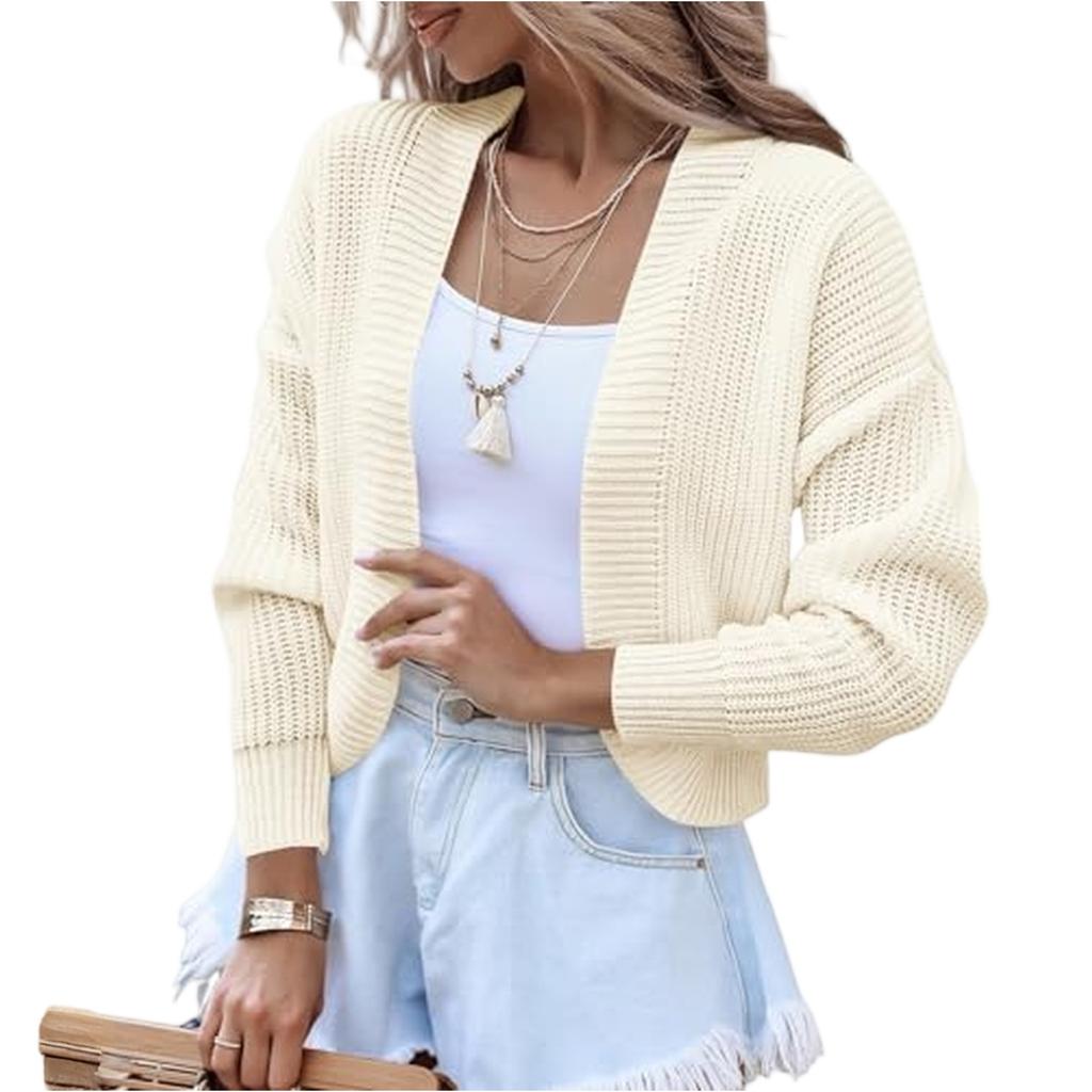 Women's Solid-color Fashionable Long-sleeved Top Coat