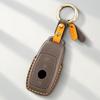 Genuine Leather Protector for Mercedes Benz A C E S G Class CLA GLE GLB GLS AMG Maybach Key Case Cover Fob