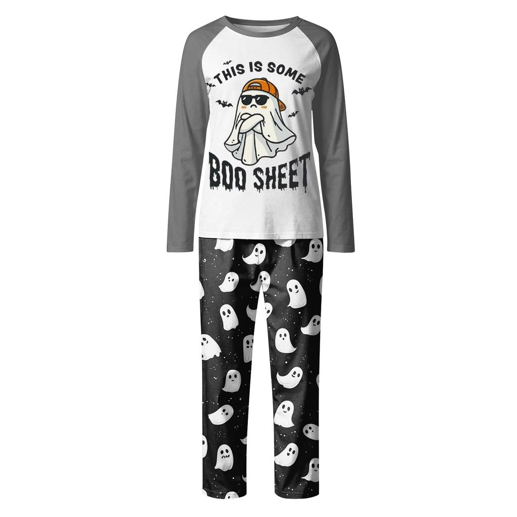 Rodzinne Zestawy do Dopasowania Piżamy, Stroje Domowe, Rodzinny Zestaw Dopasowany Top z Długim Rękawem + Spodnie