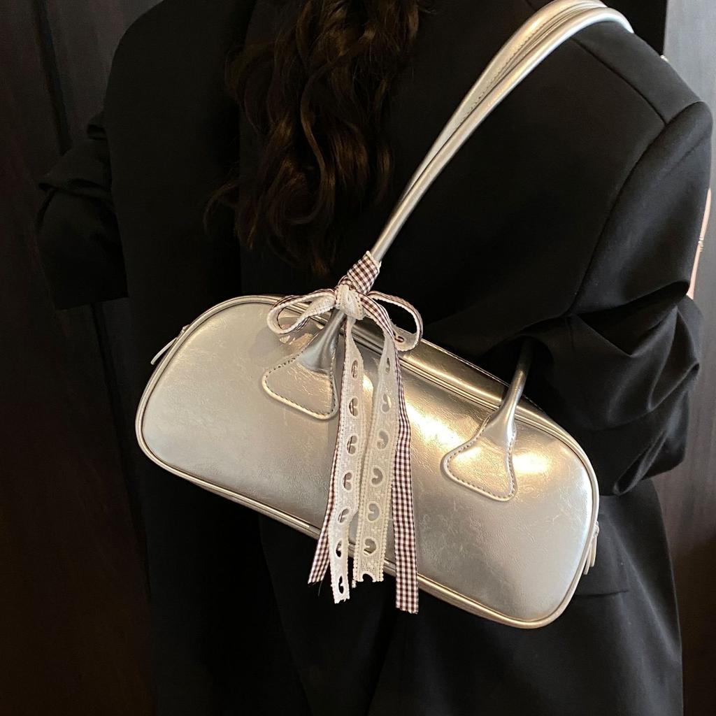 Premium texture large capacity shoulder bag women's spring summer fashion women's bag versatile underarm bag foreign style handbag