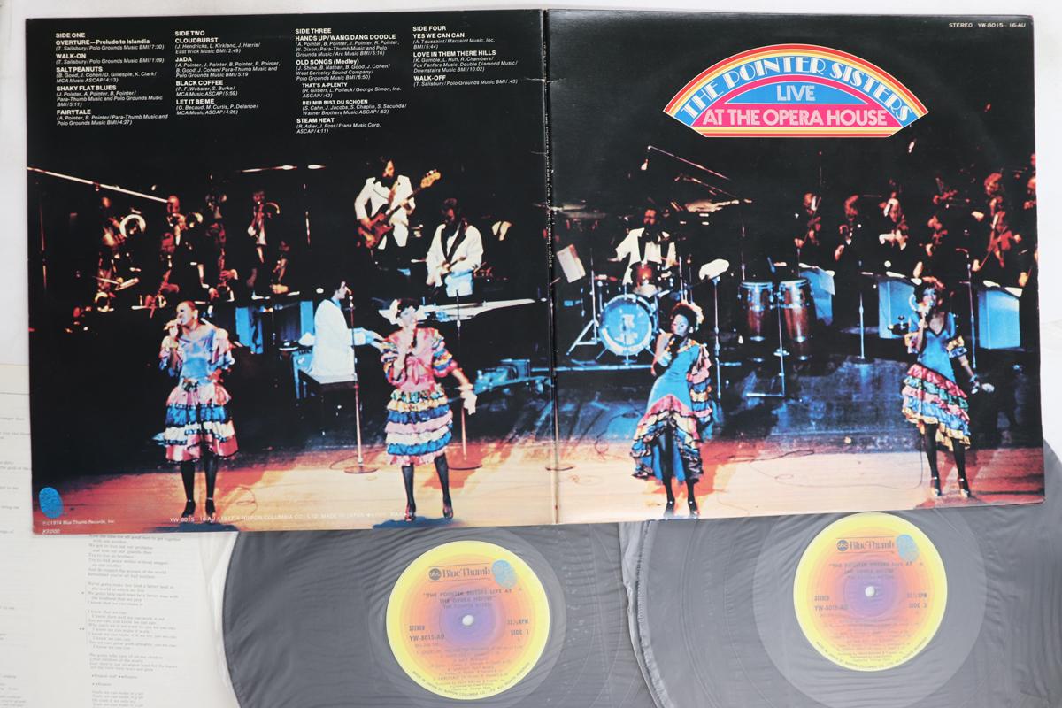 

LP Record PIONTER SISTERS - Pointer Sisters Live At The Opera H YW801516AU ABC 1974 Japan Soul/Funk Used