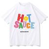 BABYMONSTER HOT SAUCE Tour Tshirts Summer Short Sleeve Male Tshirts Hip Hop Unisex Streetwear Oneck Unisex Aesthetic Clothin Tops
