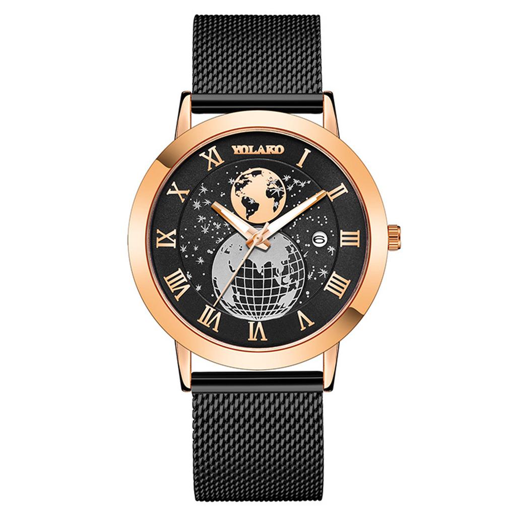 Men's Luminous Running Alarm Clock Watch