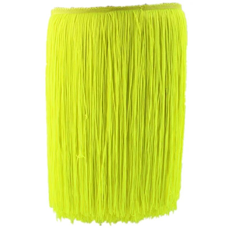 10yard/lot 15cm/20cm/30cm Polyester Tassel Lace Fringe Trimming Latin Dance Clothing Accessories DIY Curtain Decoration JK142