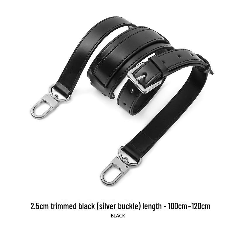 A-53 Two-Layer Cowhide Adjustable Wide Shoulder Strap for L Bag or Replacement