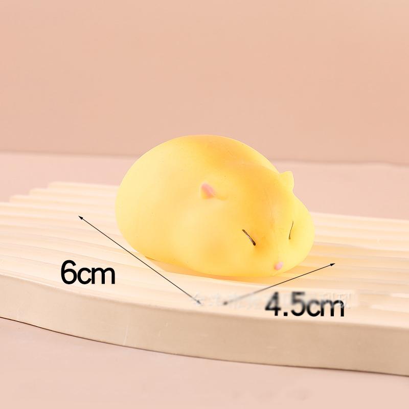 

Soft Hamster Stress Relief Toy Slow Rebound Squeeze Cute Hamster Animal Stress Toy Fidgety Senses Autism Decompression Kids Toy
