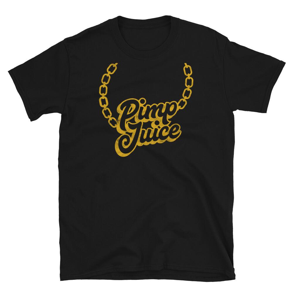 Funny Novelty Hip Hop Rap Costume Pimp Juice Short-Sleeve Unisex T-Shirt