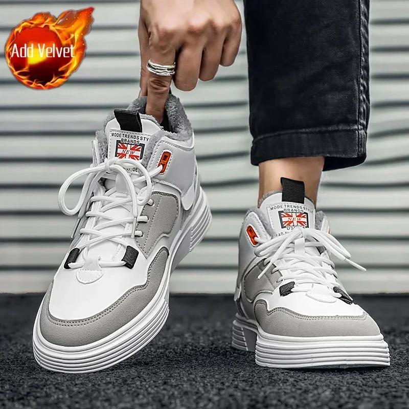 Fashion Male Shoes Hiking Men's Boots Trendy 2025 Lace Up Outdoor Fashion Size 44 45 Footwear Classic Low Price Offer In Promotion Sale