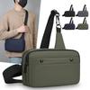 Herren Outdoor Brusttasche Umhängetasche Multifunktionale Umhängetasche Wasserdichte Kuh Handy Tasche