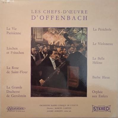 LP Record OFFENBACH ORCHESTRE RADIO LYRIQUE   Les Chefsduvre dOffenbach 30RC741 MUSIDISC 1981 France Classical Used