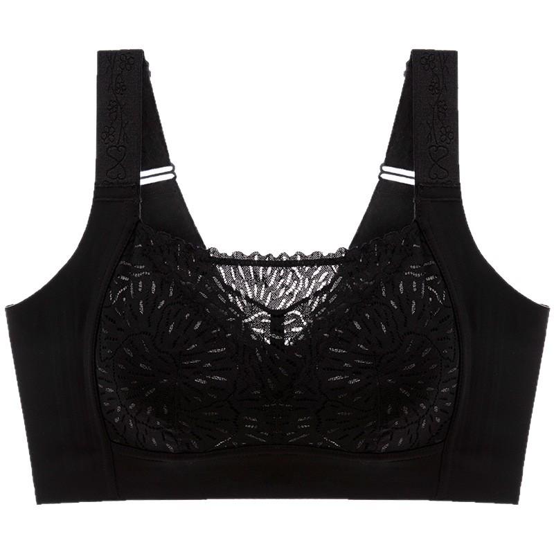 Plus Size Full Coverage Minimizer Bra with Side Support for Large Busts