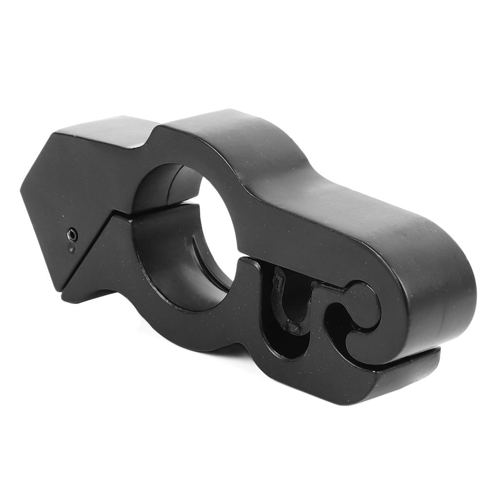 Alloy Handlebar Lock Universal Throttle Lock Anti Theft Hand Grip Lock for Motorcycle Electric Bike Black