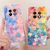 For Realme 13 Pro Plus 5G Cute Flower Butterfly Cat Painted Case For Realme 13 Pro+ 13Pro 5G Soft Silicone TPU Phone Cases