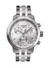 Survival 200 Quartz Movement Casual 200m Water-Resistant Chronograph with Date Display Men's Swiss Watch, 41mm Silver Dial, T055.417.11.037.00