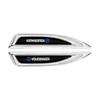 2Pcs Car Zinc Alloy Car Wing Right & Left Side Badge Fender Emblem Auto Valve for Volkswagen Polo 4 Motion Caddy MTM GTI CC Golf