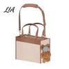 Durable Scratch Resistant Pet Carrier Portable Purse, Plush Bear Dog Tote, Side Head Soft Sided for Travel Hole, Adjustable Strap, Shoulder