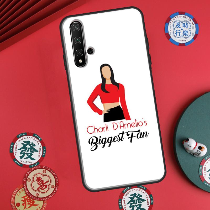 Charli D'Amelio For Huawei P60 Pro P30 P40 Lite Nova 7i 8i 11i 12i 12s 10 9 SE Y90 Y60 Y70 Y72 Y61 Y91 Case