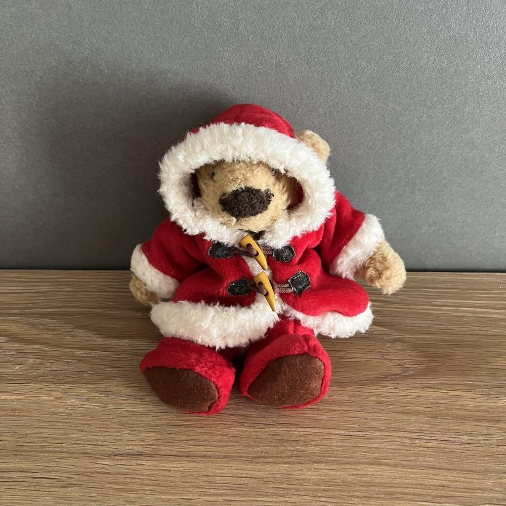 [USED] Vintage Santa Teddy Bear (Teddy Bear Museum) Plush Toy