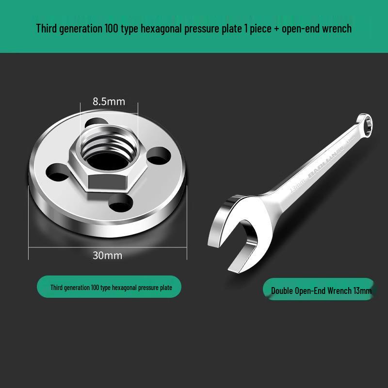 Universal Flange Cover & Nut for Angle Grinder Polishing and Cutting
