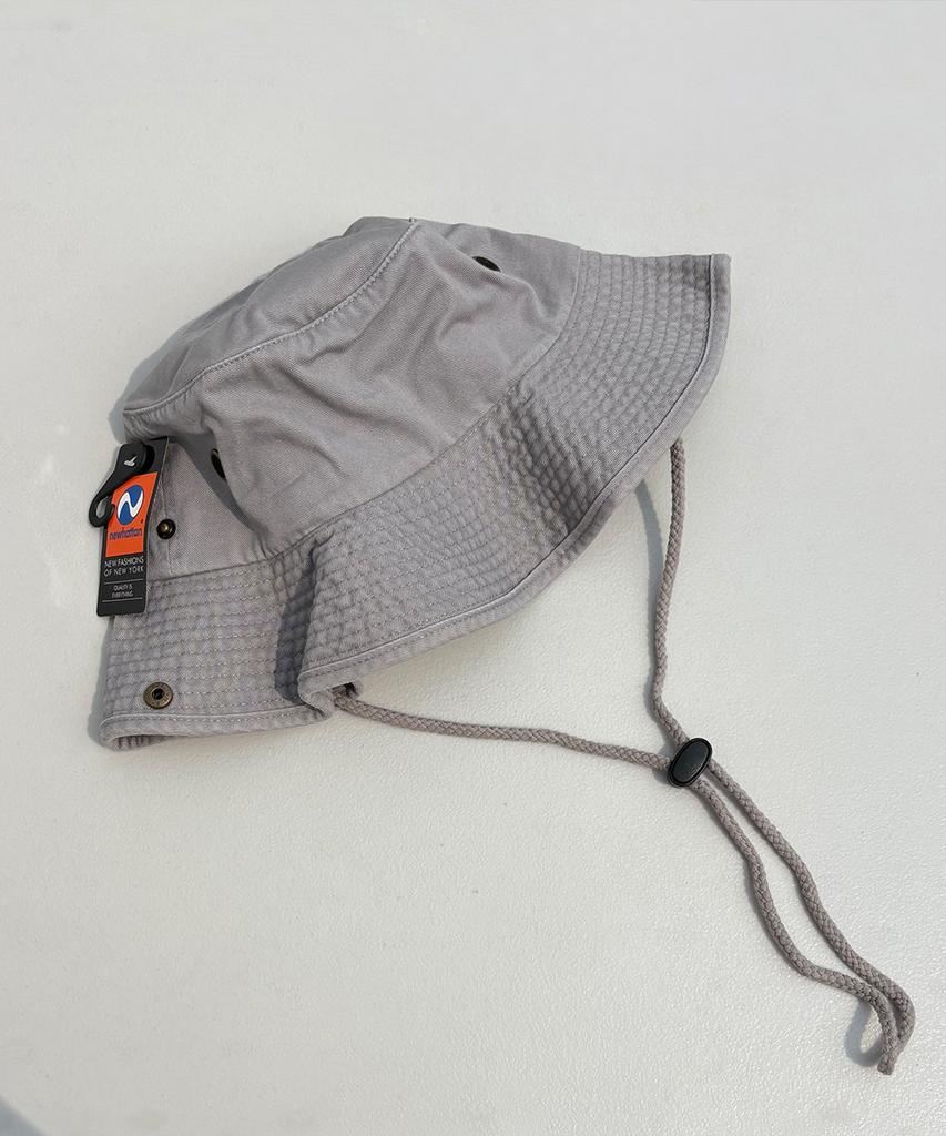 Nyuhaeteun Washed Safari Hat (Grey)