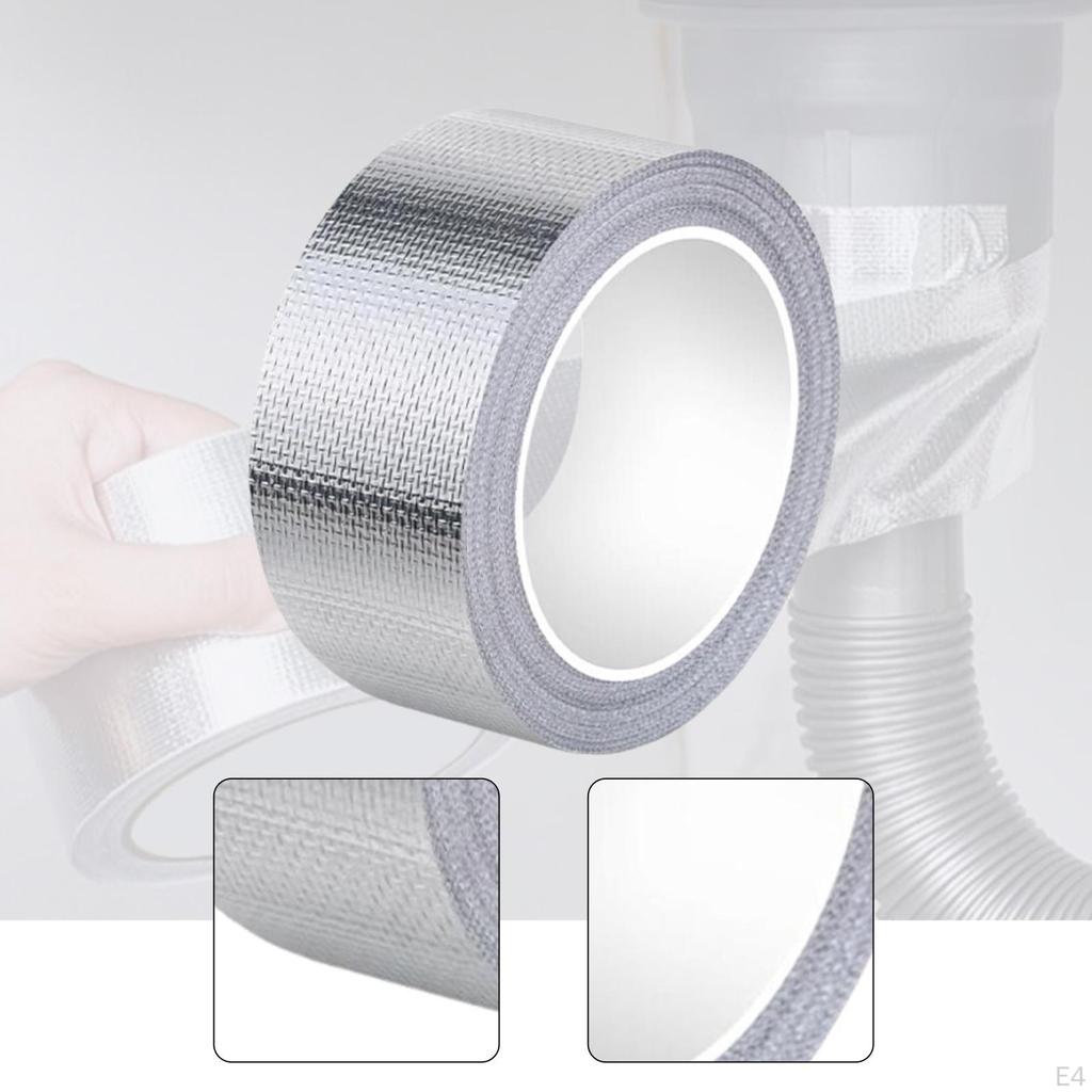Aluminum Fiberglass, Waterproof, Self-, Tear-resistant, 5 M, Insulation for Automotive , Ducts