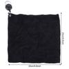 1 pcs Double-sided Plush Cotton     Cleaning Towel Cloth with Pulling Rope Buckle(blue )