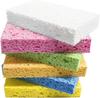 10 sztuk Compressed Wood Pulp Cotton Foaming Texture Absorbent Sponge Wodnie Pęczniejąca Gąbka z Pulpy Drzewnej Łatwe Czyszczenie Bawełna do Mycia Naczyń