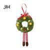 Cute Doll Pendants for Christmas Trees Fluffy Hanging Ornaments, Small Wreath/Tree Plush Pendant, Winter Xmas Soft Texture Tree Decorations Decoration