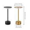 LED Table Lamp, USB Rechargeable Desk Lamp, Touch Controlled Dimmable Indoor Night Light for Home Decor Bedside Room