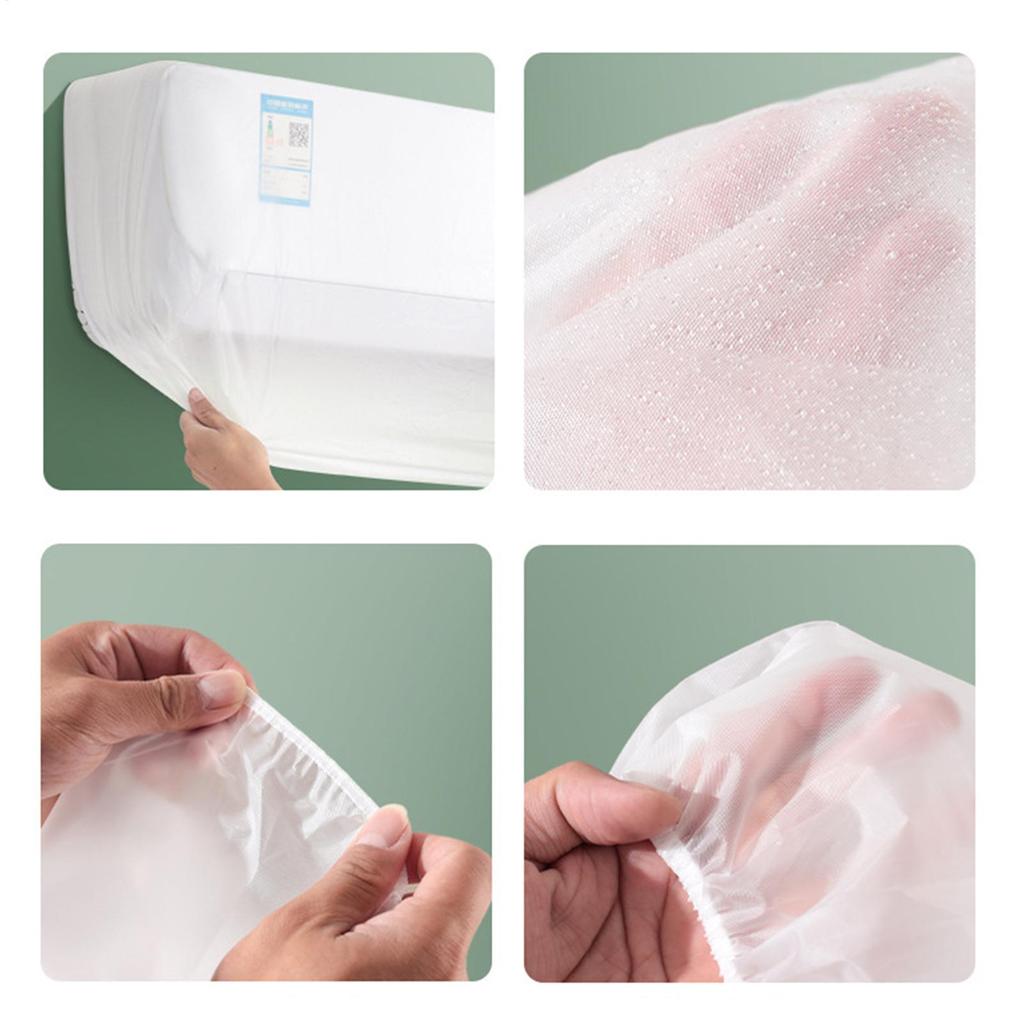 Indoor Air Conditioner Cover All-Inclusive Wall Air Conditioner Dust Cover Wear-Resistant Protective Cover Air Conditioner