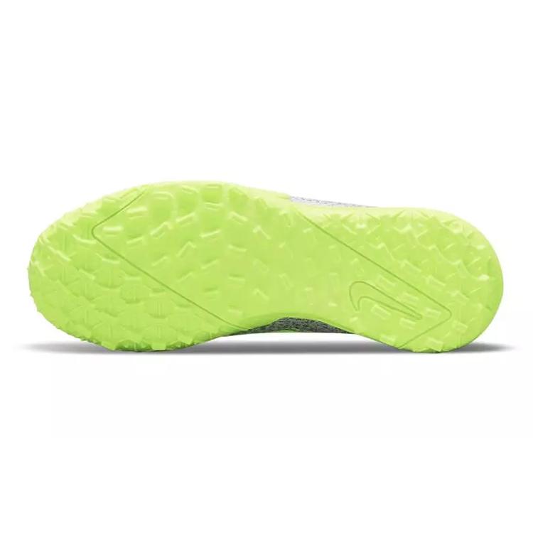 New Nike Mercurial Superfly 8 Academy TF Metallic Silver Volt GS CV0789-107