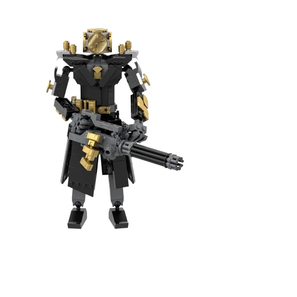 Skibidi Toilet Building Blocks Toy Titans Cameraman Speakerman Drillman TV Man Woman Camera Speaker Man G Drill Man Figure Toy