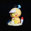 Pokemon Gk Enigma Q Banguilla, Ninja Frog, Kouda Duck, Drag, Pikachu, Boxed Figure