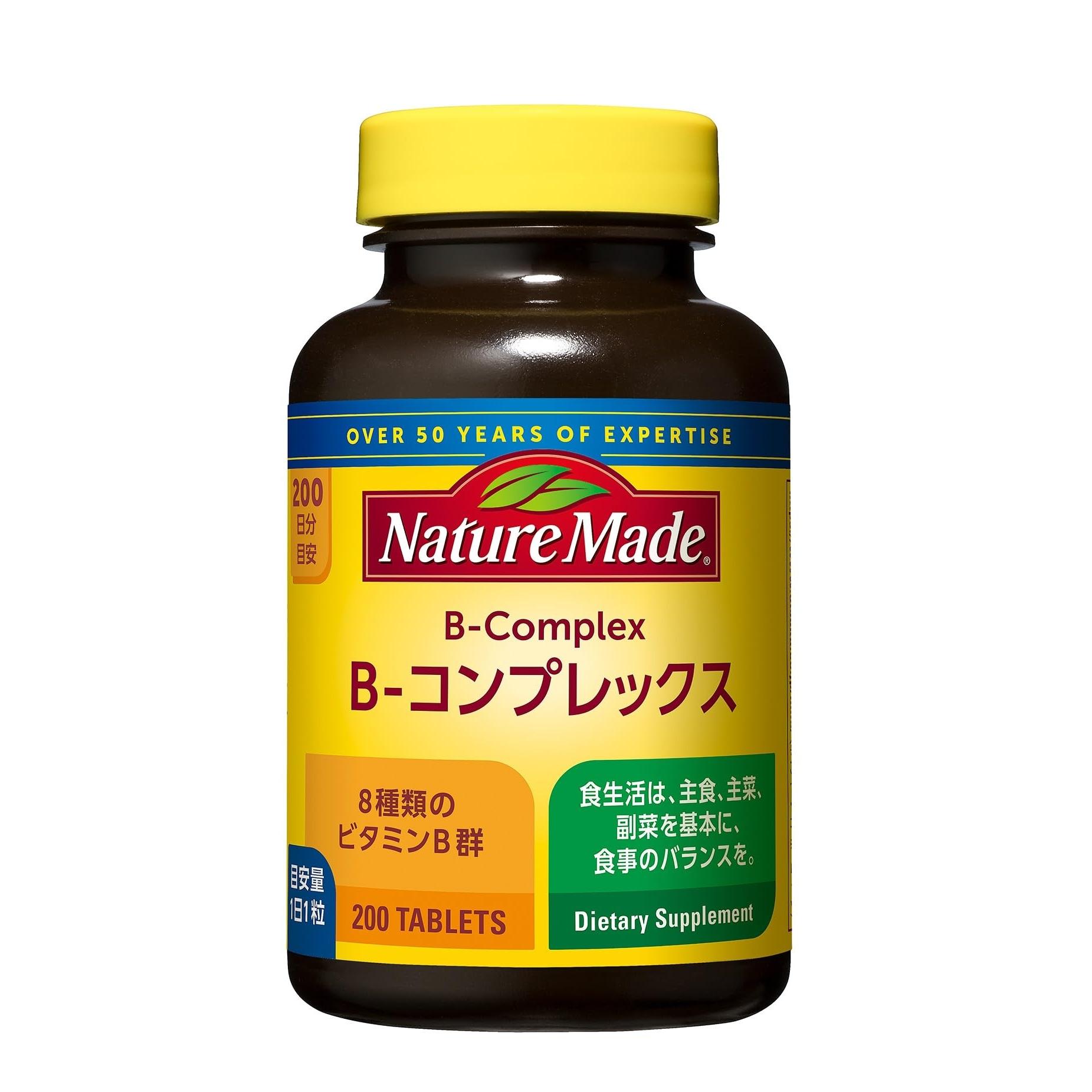 

[Large Capacity] Nature Made by Otsuka Pharmaceutical B-Complex 200 Tablets, 200-Day Supply