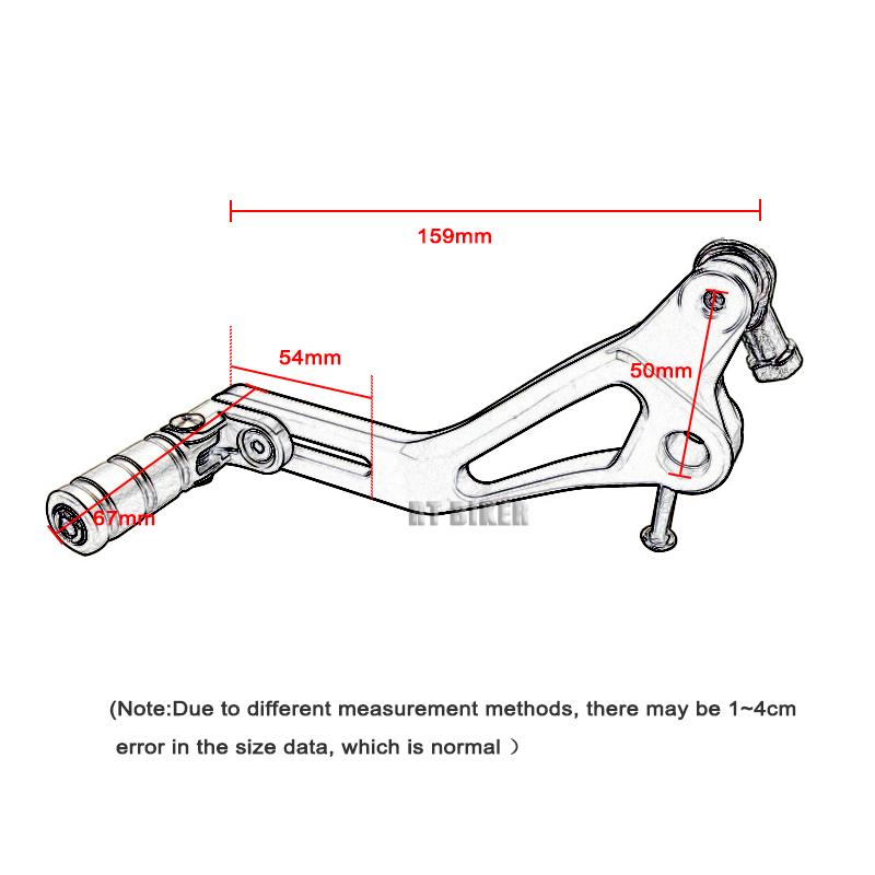 Aluminum Adjustable Folding Gear Shifter Shift Pedal Lever For Kawasaki For NINJA400 For Ninja 400 Z400 2020-2023 Motorcycle