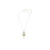 Swarovski Vintage Heart Swan Necklace Women Necklace Gold 5452384