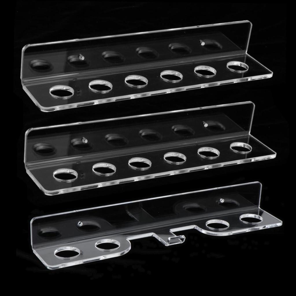 Billiard Cue Holder Pool Rack Wall Mount Hanging Easy Using Snooker for Game Room