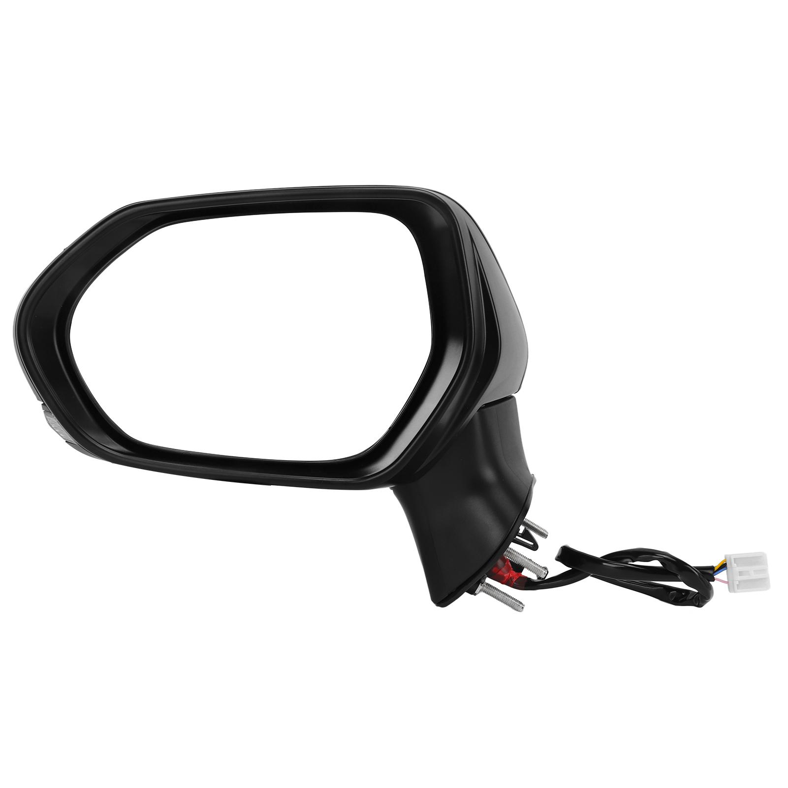 

Глянцевое черное боковое зеркало с электроприводом, подогревом и указателем поворота для Camry XV70 20182022 Левый