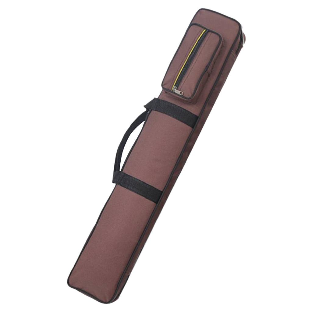 8 Holes Billiards Pool Cue Case Pool Cue Carry Bag Protective with Carrying Strap Wear Resistant Billiard Sticks Carrying Case