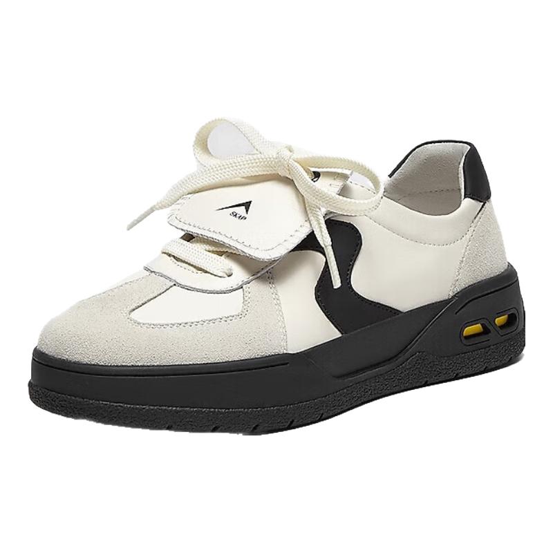 SKAP Women s Leather German Trainer Style Casual Shoes EU 36 (F)