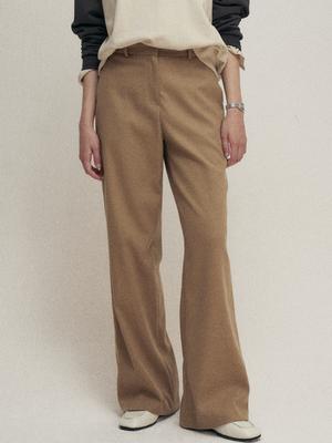 MALOUPE 2180 Soft Wide Pants (Beige)