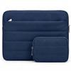 Housse Ordinateur Portable 15" Compatible avec MacBook Air Lenovo Dell Acer Asus - Bleu Marine