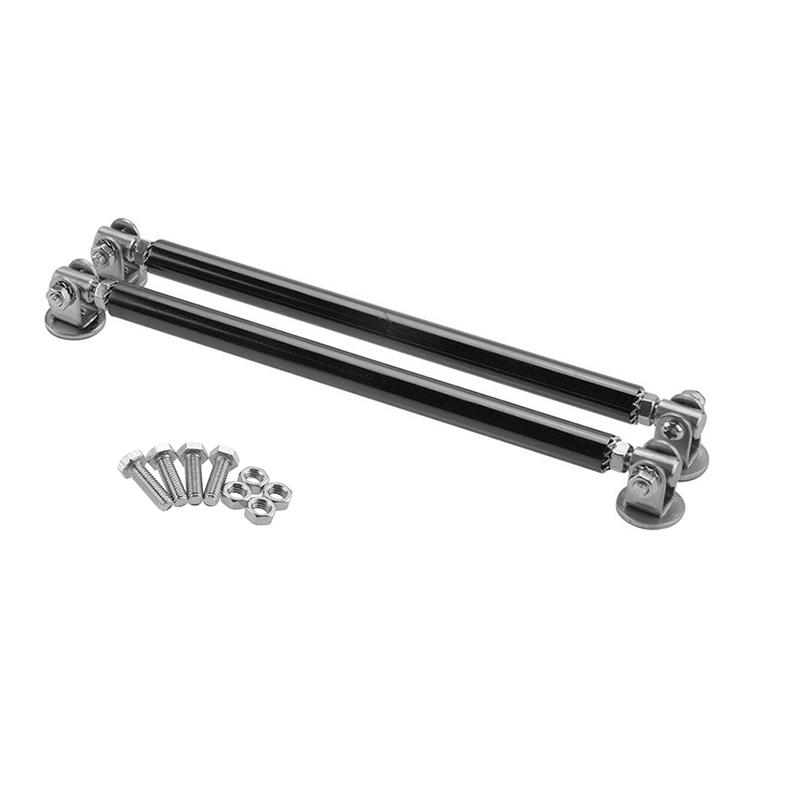 1 Pereche Tije Divizoare Universale pentru Mașină Kit Tije de Legătură Reglabile Racing pentru Suport Lip Bara de Protecție Față Spate 75/100/150/200mm