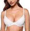 Large size TK flat mouth crew neck gathering comfortable multifunctional seamless underwear bra