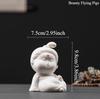 Ceramic small official women's ornaments Chinese style Home living room decoration Fragrant ornament Tea room desktop decoration