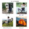 HZT Folding Chair Camping Chair Heavy Load Capacity of 150kg Lightweight Opens and Closes In 1 Second Carbon Steel Material Ultra Durable Material